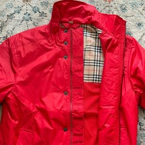 Burberry Brit 2010 Spring Summer Crimson Red Jacket